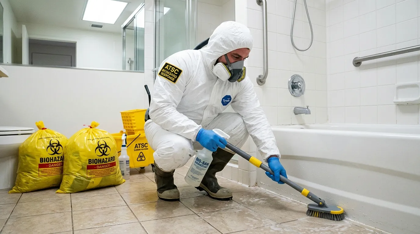 Decontamination equipment deployed for Blood Cleanup in Sevierville